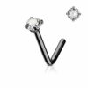 Neus stud met rond kristal in verschillende kleuren - Afbeelding 8