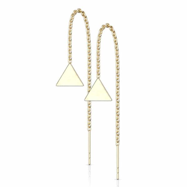 Paar threaders met ketting en driehoekje - Afbeelding 2