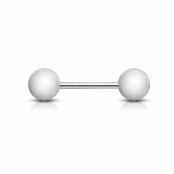 Rechte Barbell met gekleurde acrybal - Afbeelding 11