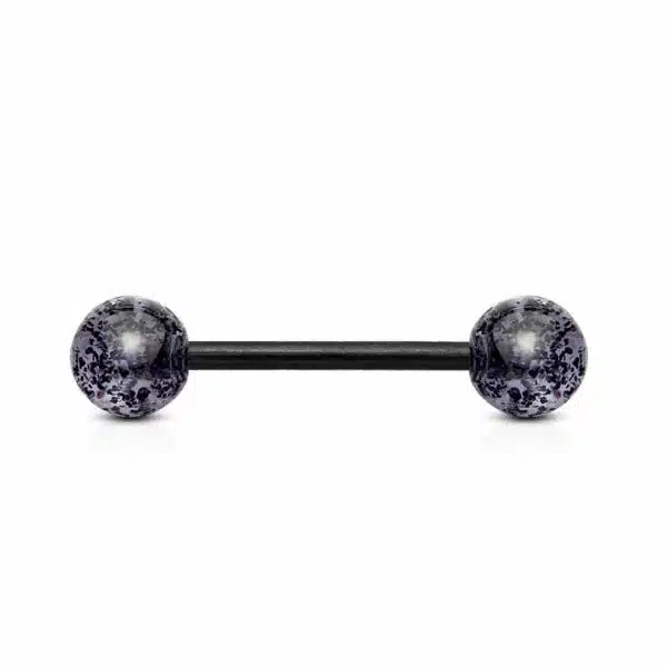 Rechte barbell met glitters - Afbeelding 9