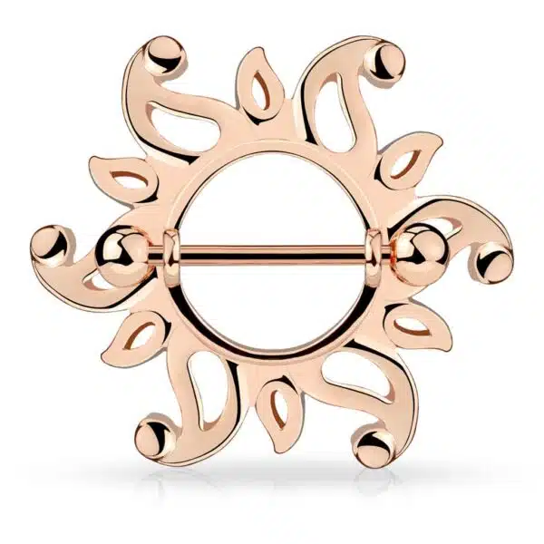 Tepelpiercing schild met draaiende zon - Afbeelding 3