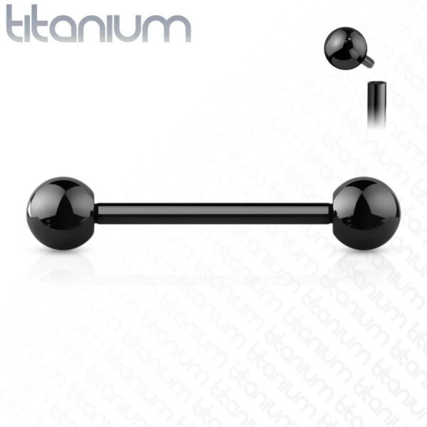 Titanium barbell intern geschroefd in verschillende kleuren - Afbeelding 10