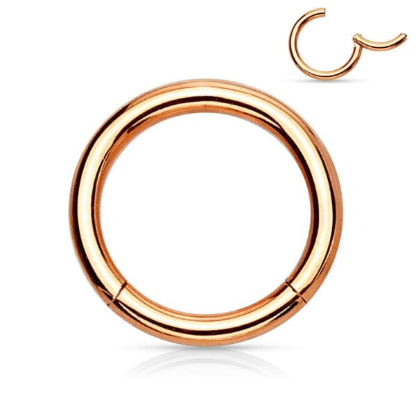 Vaste segmentring titanium plated in verschillende kleuren - Afbeelding 11