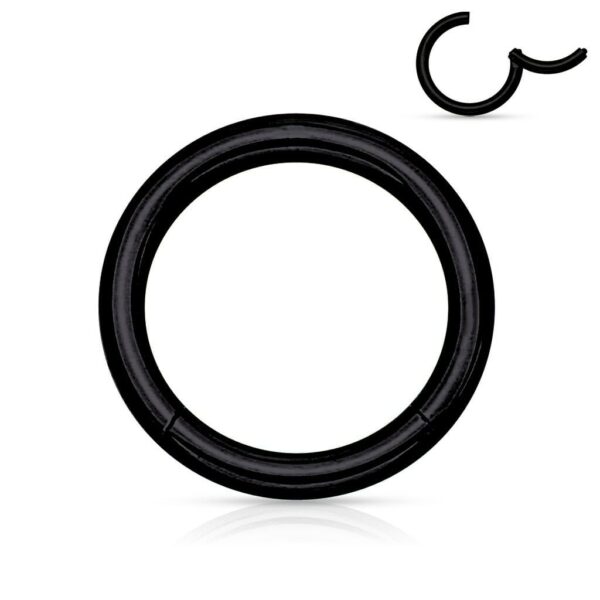 Vaste segmentring titanium plated in verschillende kleuren - Afbeelding 10