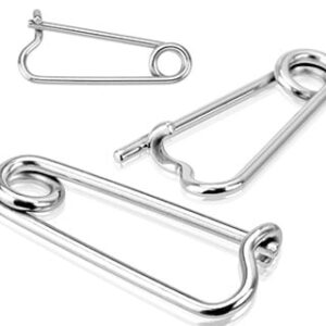 Veiligheidsspeld tepelpiercing